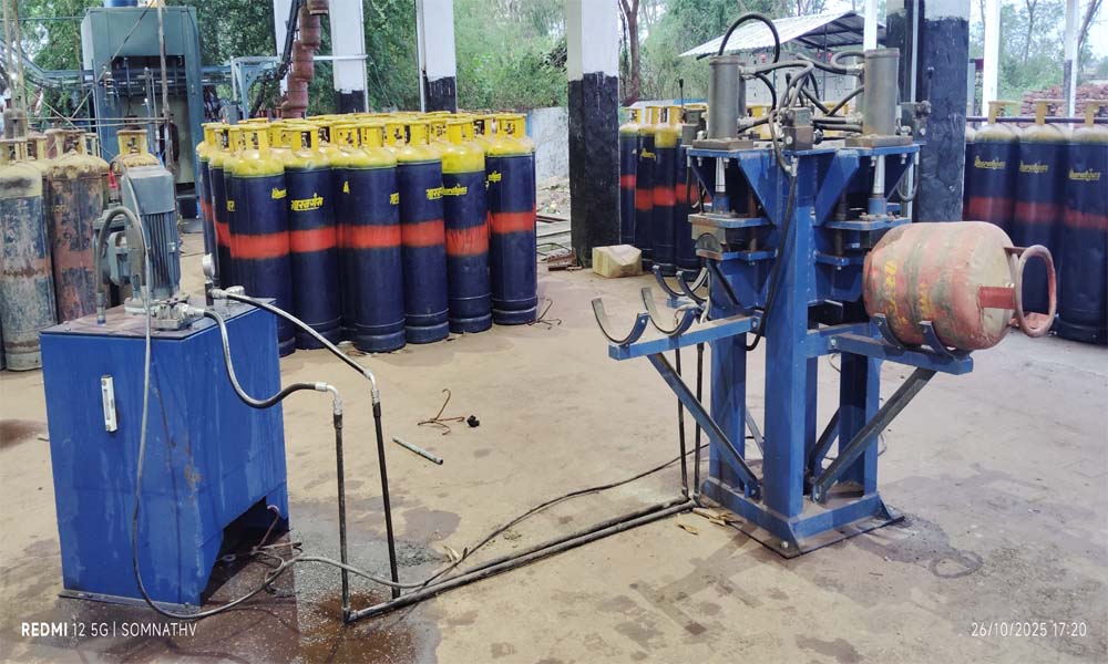 FOOT RING REPAIRS MACHINE (BPCL-Nashik)