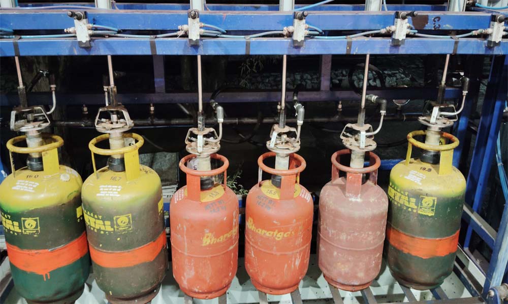 PNEUMATIC TESTING UNIT OF LPG CYLINDERS (BPCL-Kurnool)
